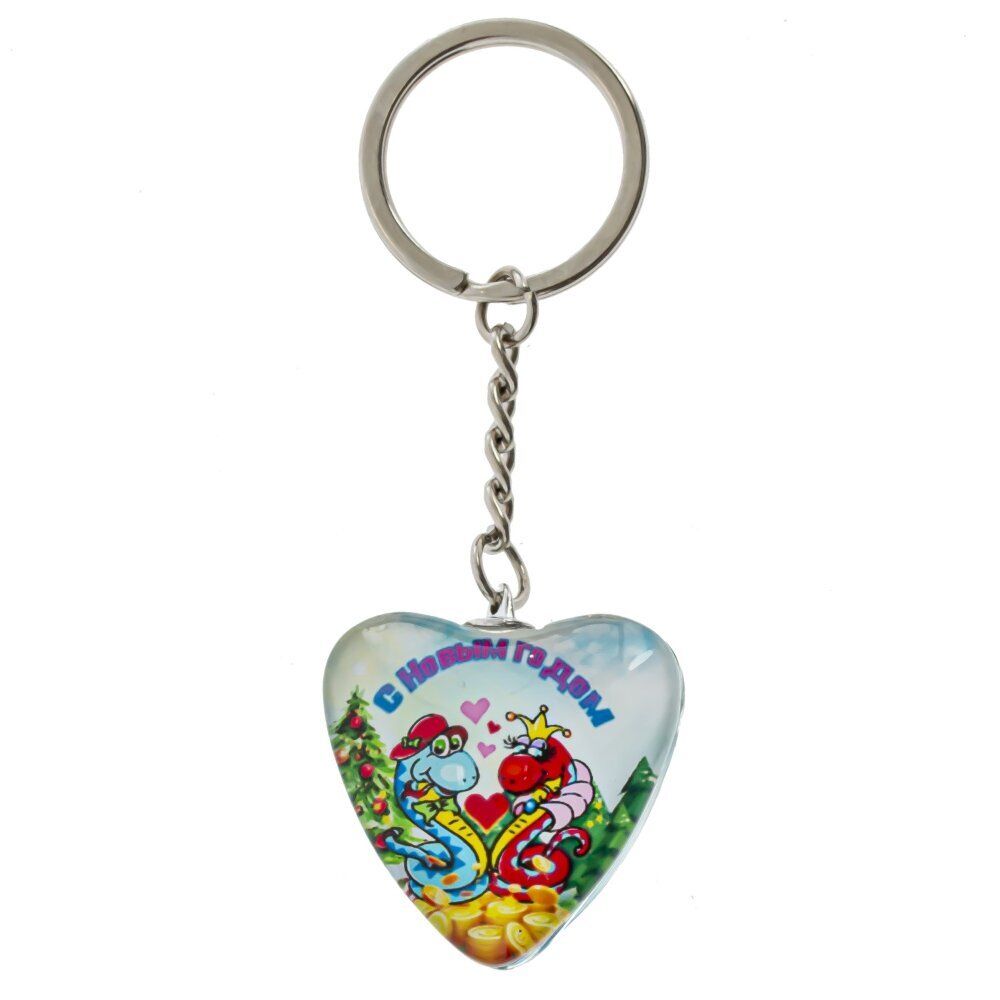 GAEM Брелок "Змейка", L3 W1,5 H9,5 см, 8в.