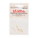 "Zlatka" Кримп зажимной FMK-X03 2 х 1.5 мм 10 шт 02 под золото