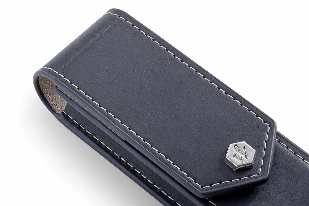 Чехол Waterman из натуральной кожи, цвет синий