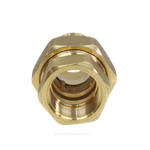 Соединитель латунь американка Ду 40 (1 1/2") прямой ВР/НР R18 Giacomini R18Y017
