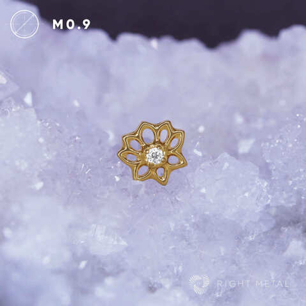 Flourish Crystal PVD Yellow