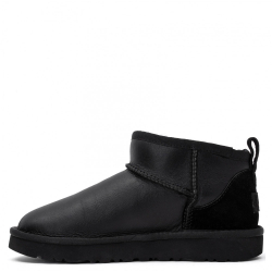 UGG Classic Ultra Mini Metallic Black