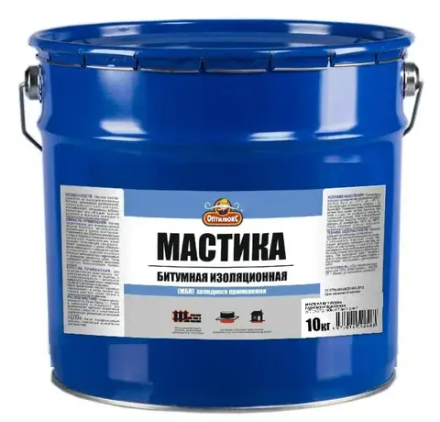 OPTILUX  Мастика Битумно-изоляционная МБИ 10кг (ИжСинтез)