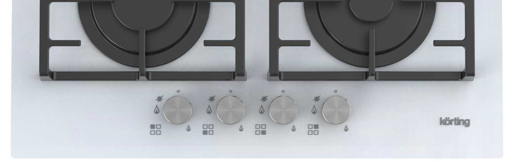 Газовая варочная панель Korting HGG 6805 CW