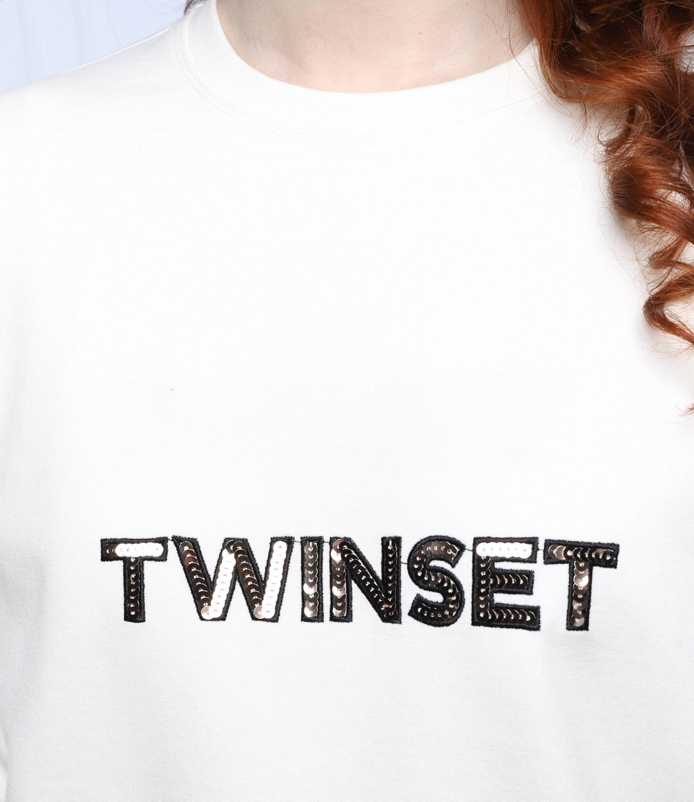 спортивный костюм Twinset U&amp;B - кремовый(221LB25AA)