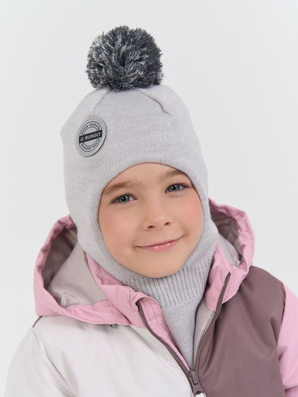 Шлем демисезонный из смесовой шерсти 