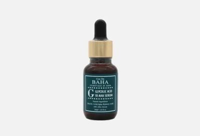 COS DE BAHA Сыворотка c гликолевой кислотой для проблемной кожи GLYCOLIC ACID 10 AHA SERUM (G) (30 мл)