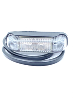 Фонарь габаритный светодиодный FRISTOM FT-013 Z LED с проводом желтый, (1 шт.)