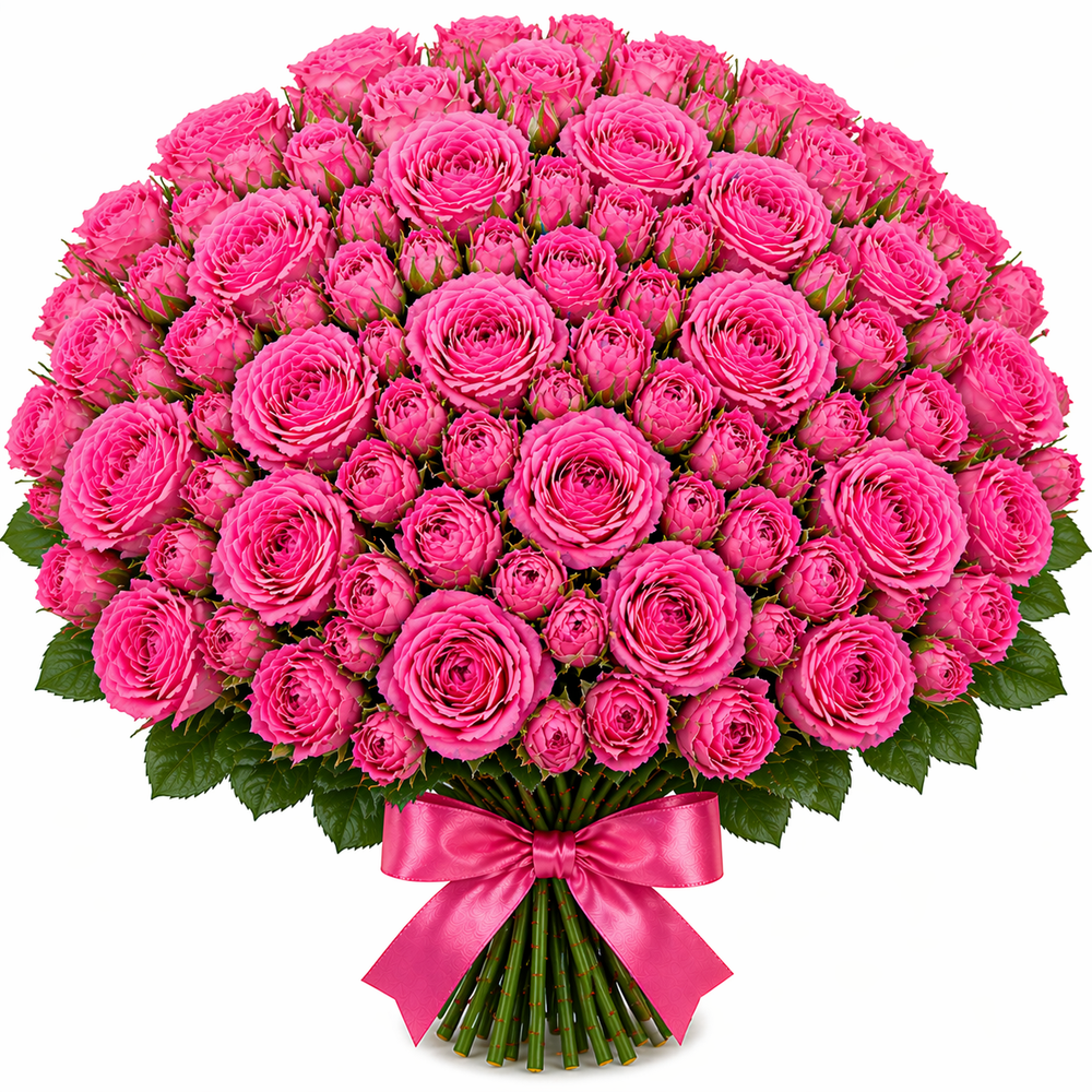 Букет из 31 кустовой розы