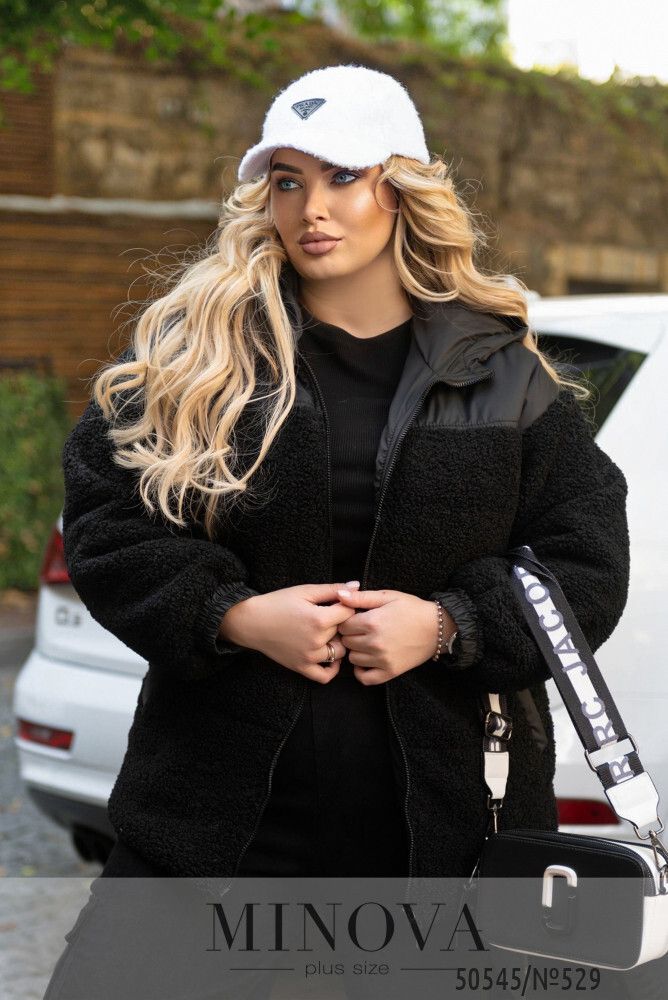 Куртка 529-черный Minova