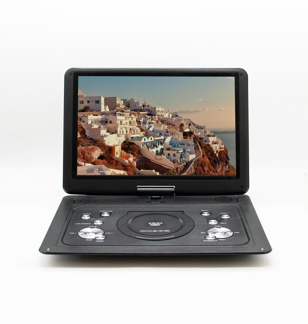 Портативный DVD плеер с тюнером DVB-T2 Eplutus EP-1516T