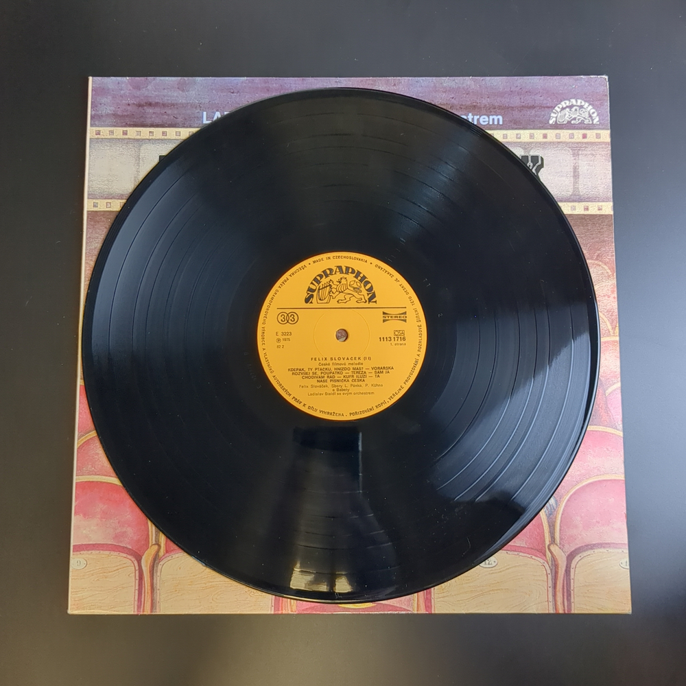 LP Felix Slovacek / Феликс Словачек - Джаз. Виниловая пластинка 12 дюймов. Supraphon Чехословакия 1975 год.