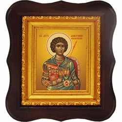 Маврикий Апамейский мученик. Икона на холсте.