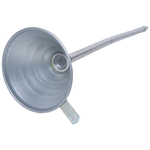 МАСТАК (135-00007) Воронка с гибким сливом, металлическая, 140 х 180 х 725 мм