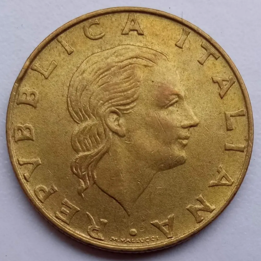 Италия 200 лир 1994 год 180 лет корпусу карабинеров