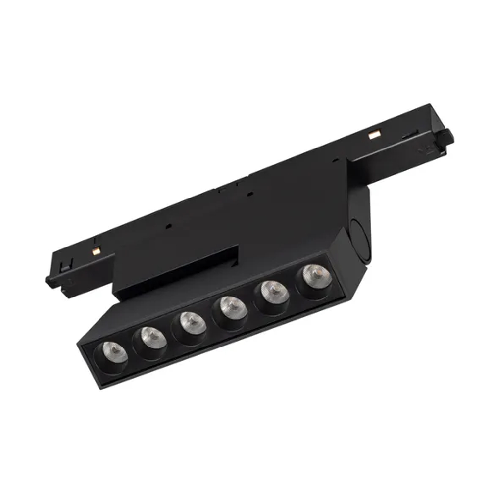 Светильник MAG-ORIENT-DOTS-FOLD-S195-6W Warm3000 (BK, 30 deg, 48V) (Arlight, IP20 Металл, 5 лет) 042013