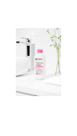 Garnier Skin Naturals - мицеллярная вода с увлажняющим молочком для сухой и чувствительной кожи /   400  ml  / GTIN 3600542138031