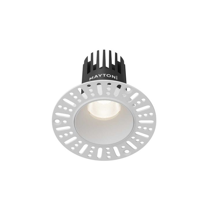 Встраиваемый светильник Maytoni Technical Dip DL119-10W-4K-TRS-W