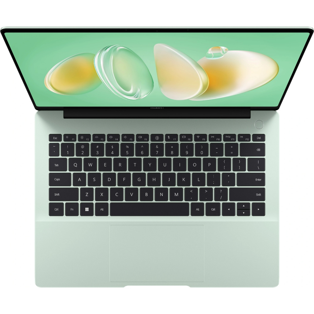 Ноутбук Huawei MateBook 14 FLMH-X, 14" OLED Touch 2K 2880x1920, Core Ultra 5 125H, 16Gb, SSD 512Gb, Intel Arc, NoOS, green