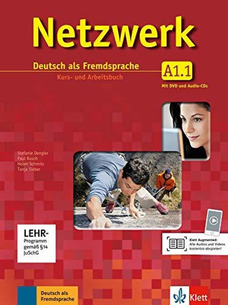 Netzwerk A1.1  Kurs- und Arbb. +CDs +DVD