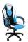 Офисное кресло Chairman Game 17 Россия экокожа черный/голубой/белый