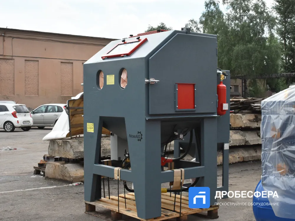 Пескоструйная камера NowAG A-120PF с фильтром