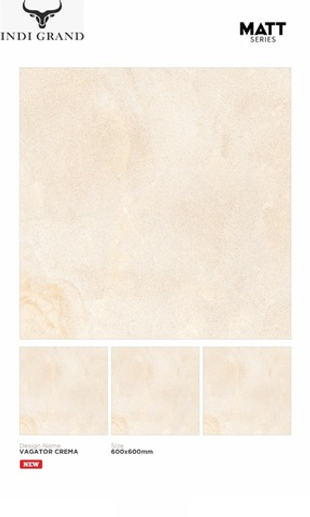 Керамогранит matt 60х60 vagator crema