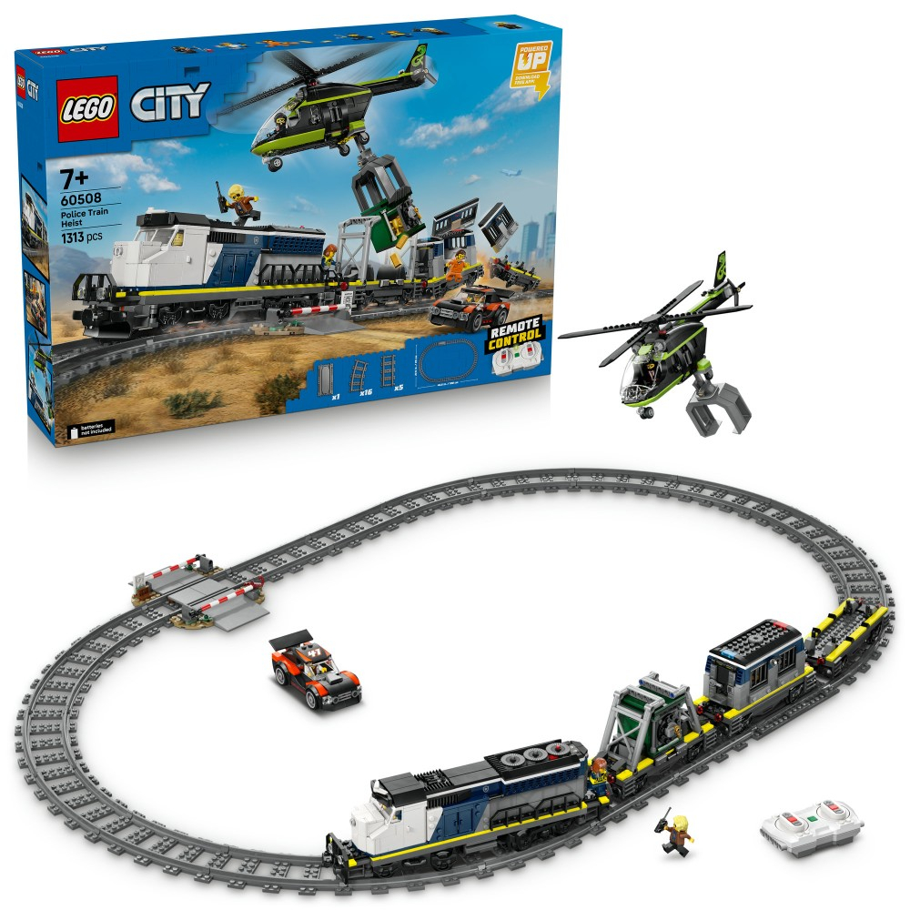 Конструктор LEGO City 60508 Ограбление полицейского поезда — фото 1