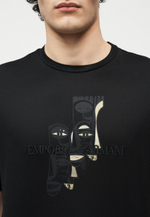 Emporio Armani Футболка с принтом - Чёрный