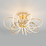 Citilux SALMA SMART CL224A172 RGB LED Умная люстра Золото