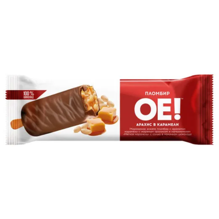 Мороженое ОЕ! СибХолод арахис в карамели 74 гр