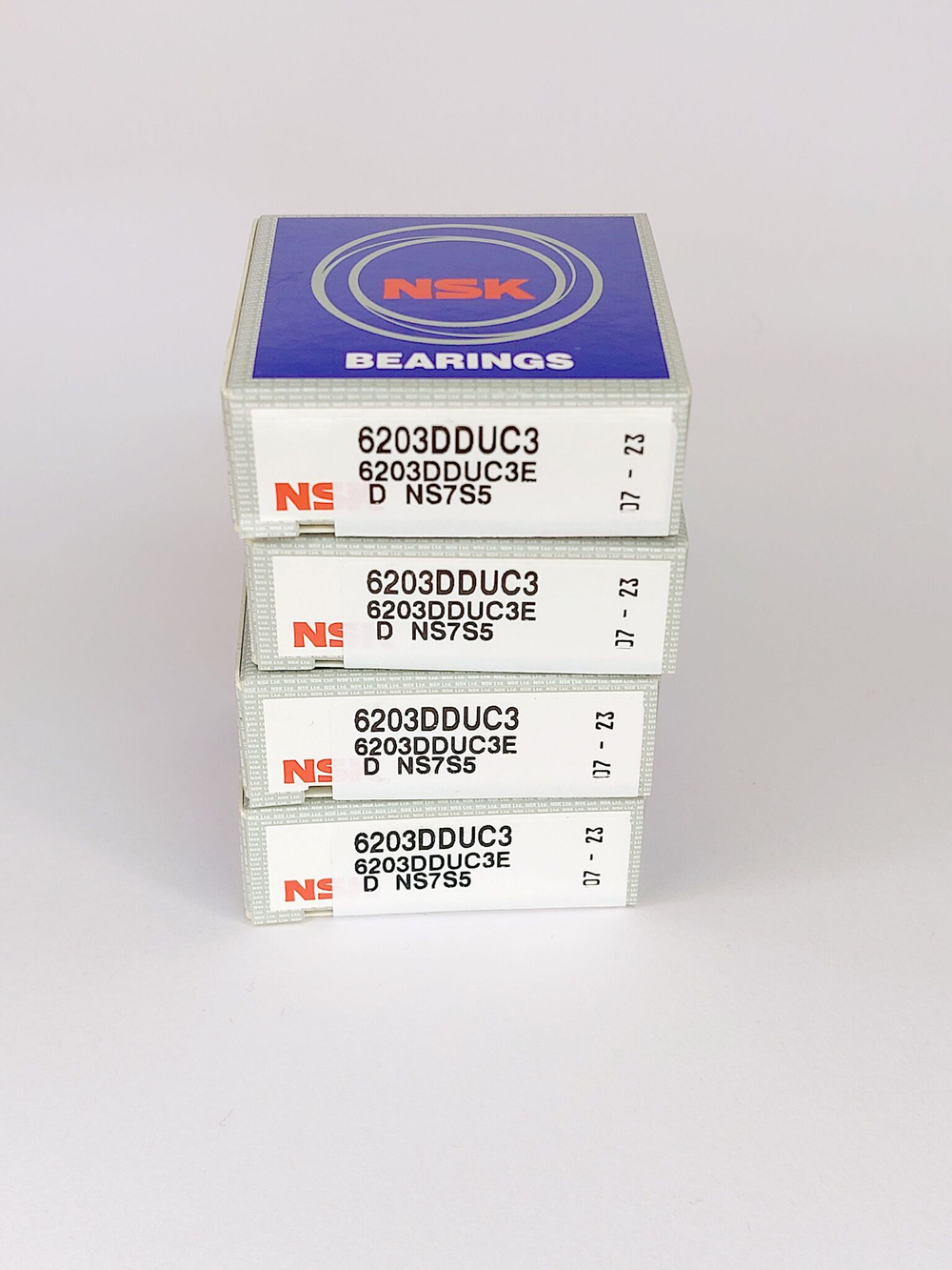 Подшипник NSK 6203DDUC3E 17х40х12 мм к-т 2 шт.