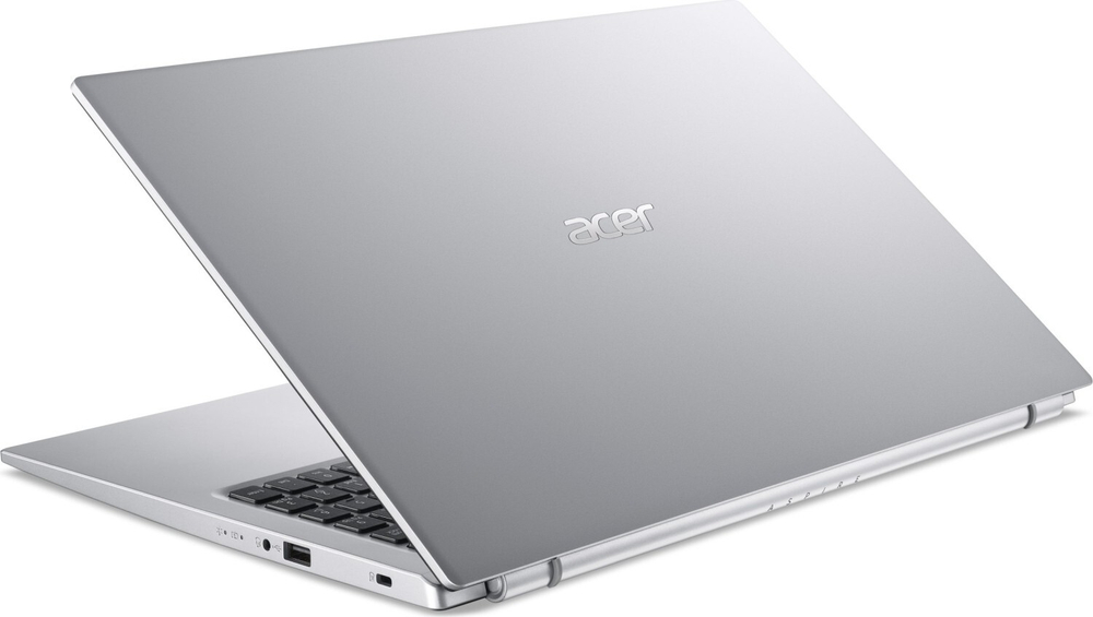 Ноутбук Acer Aspire 3 A315-58-31ZT, 15.6&quot; (1920x1080) IPS/Intel Core i3-1115G4/4ГБ DDR4/256ГБ SSD/UHD Graphics/Windows 11 Home, серебристый [NX.AT0EP.007]
