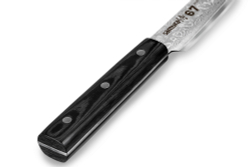 Нож кухонный для нарезки слайсер Tanto 23см Samura 67 Damascus