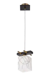 85662/1P AB+RED (1/10) Люстра