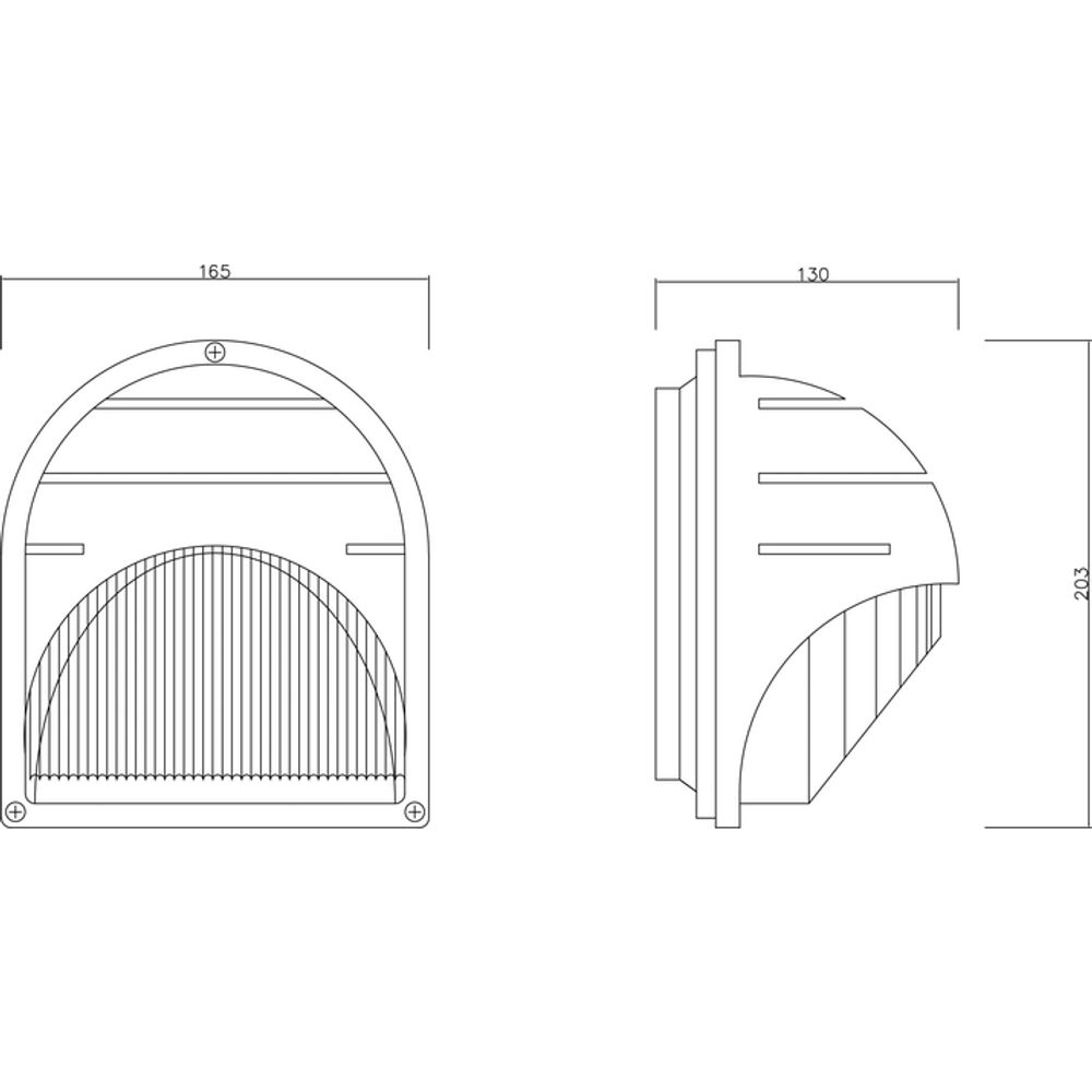 Фасадный светильник Arte Lamp