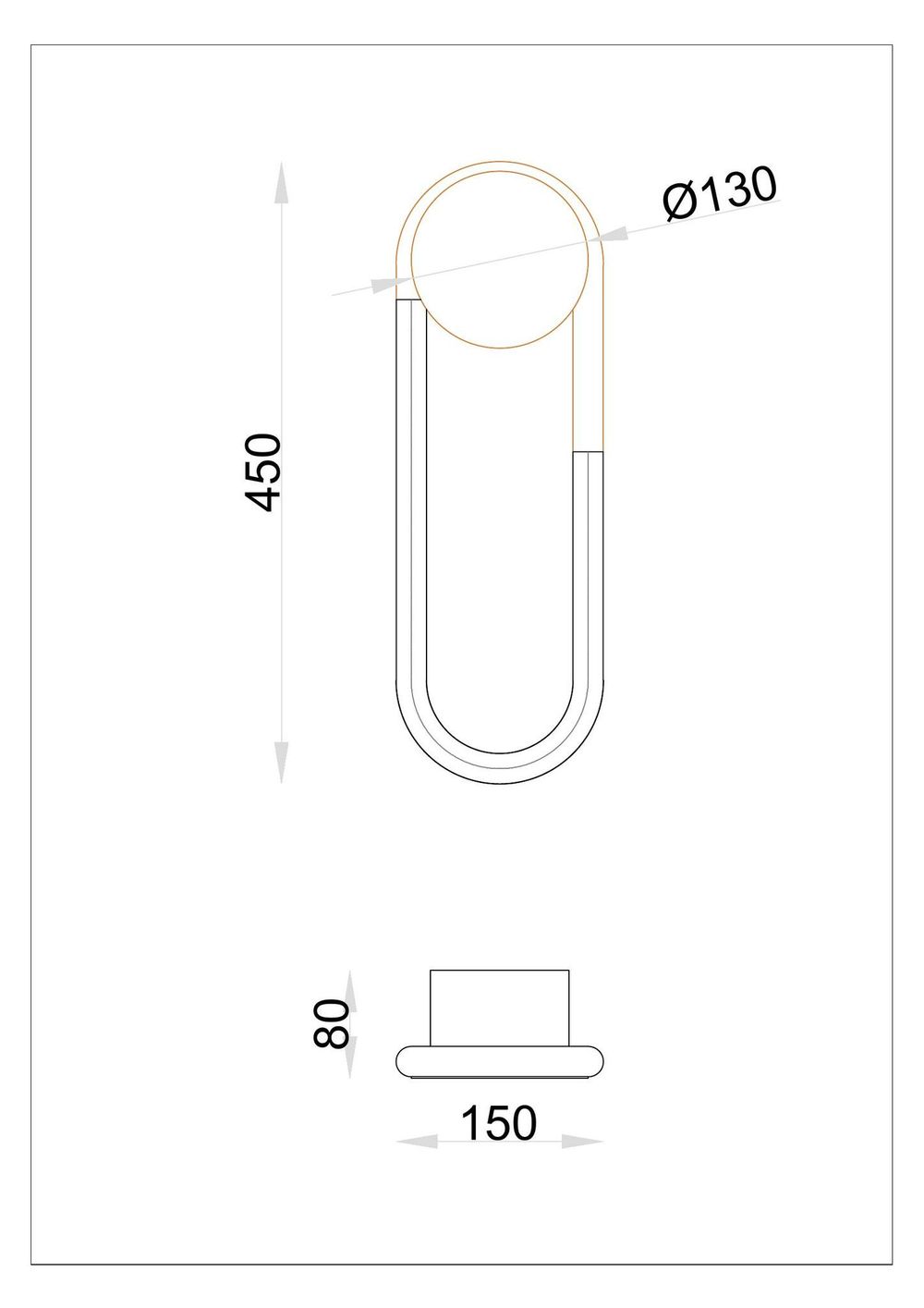 Настенный светильник Arte lamp