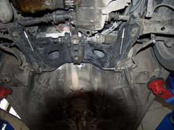 Защита картера и КПП Sheriff для Renault Laguna I 1993-2001 арт.18.0195