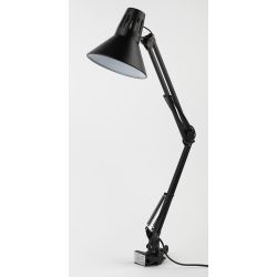Настольный светильник ЭРА N-121-E27-40W-BK на струбцине черный