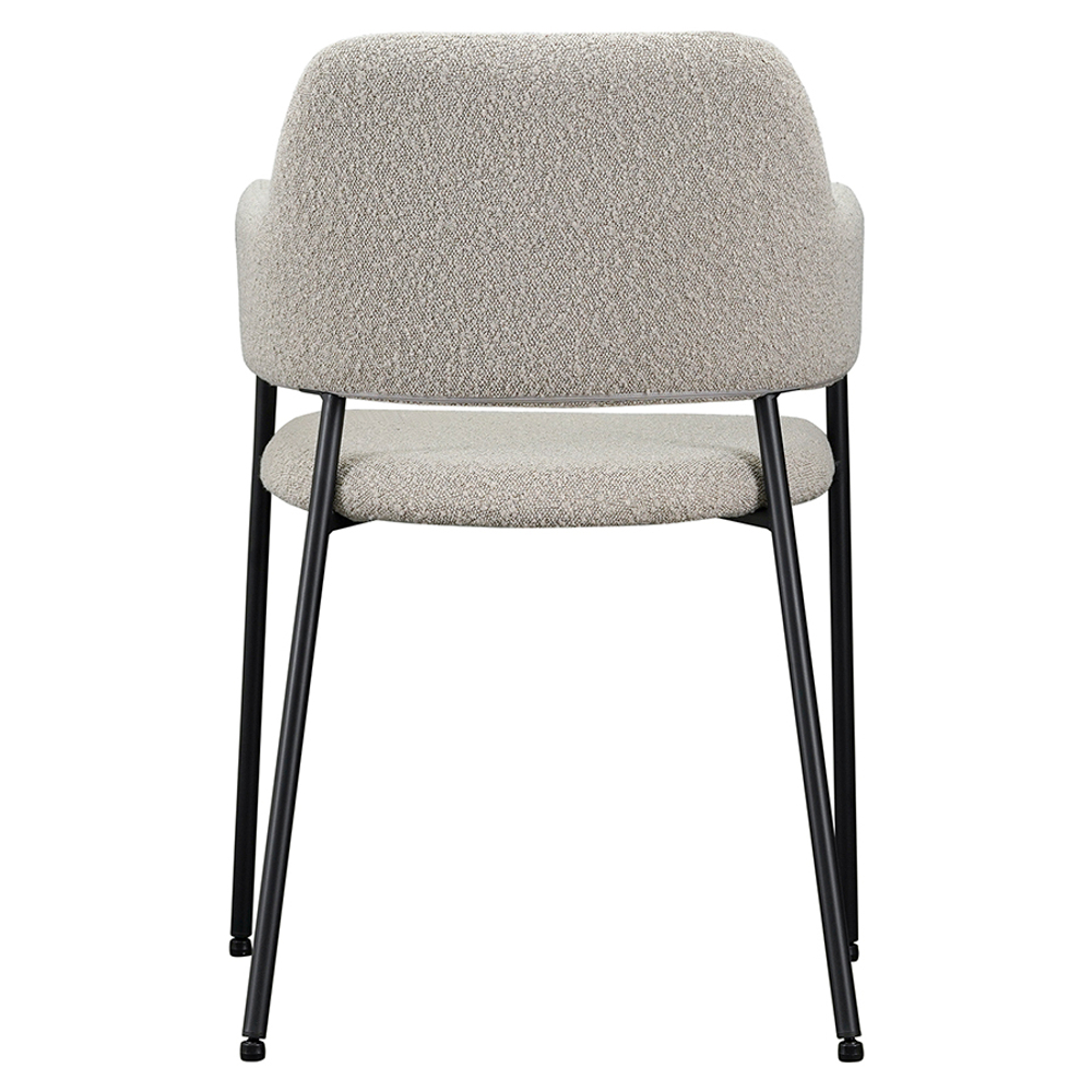 Стул Bergenson Bjorn Wendy, букле, серый