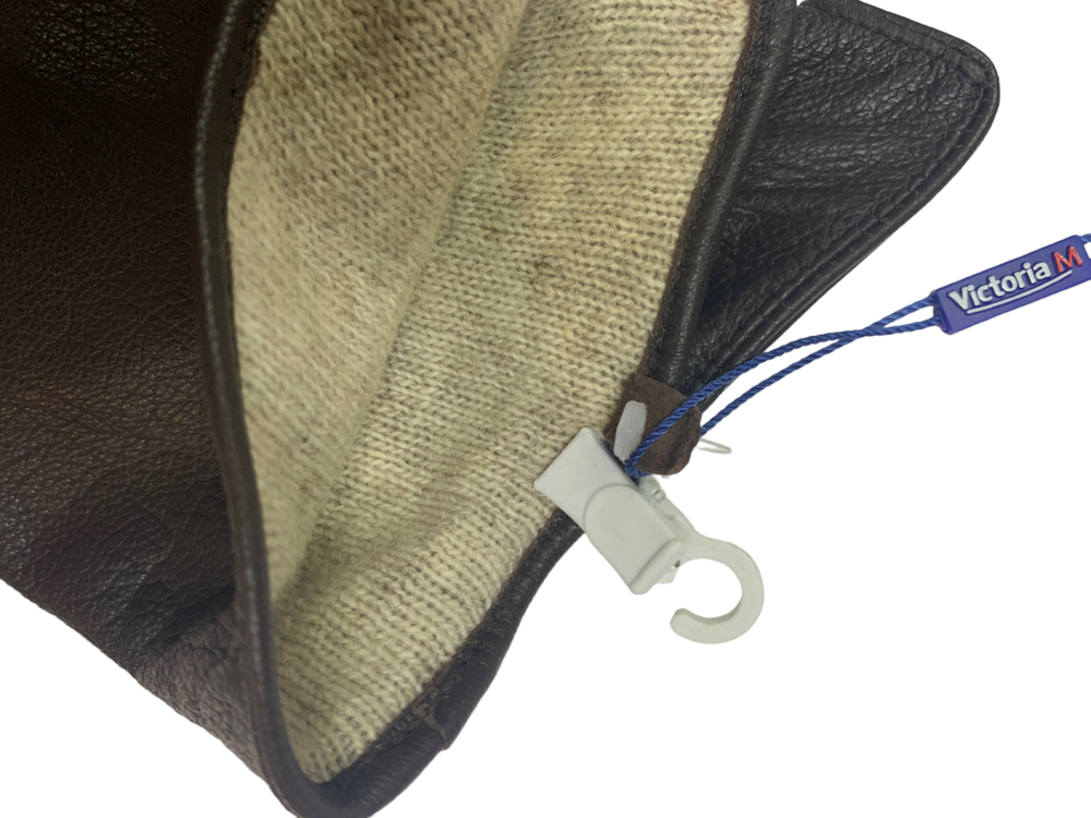 Перчатки. Мужские. Материал верха: Кожа оленя. Подклад: Трикотаж-шерсть. 5 шт в упаковке.