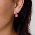Серьги Fiore Luna Lotus Pink Delite A1911.7 R/S