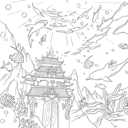 Once upon a time. Coloring Book