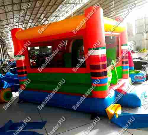 Детский надувной батут "Мир радости" 3,5*3*2,2 м