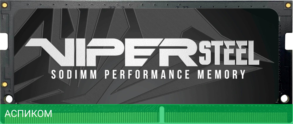 Оперативная память Patriot Viper Steel 32GB DDR4 SODIMM PC4-19200 (PVS432G240C5S)