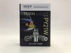 Светодиодные лампы для указателей поворота MTF WY21W TURN LIGHT 12V 25W 2500lm CAN-BUS (к-т 2шт.)