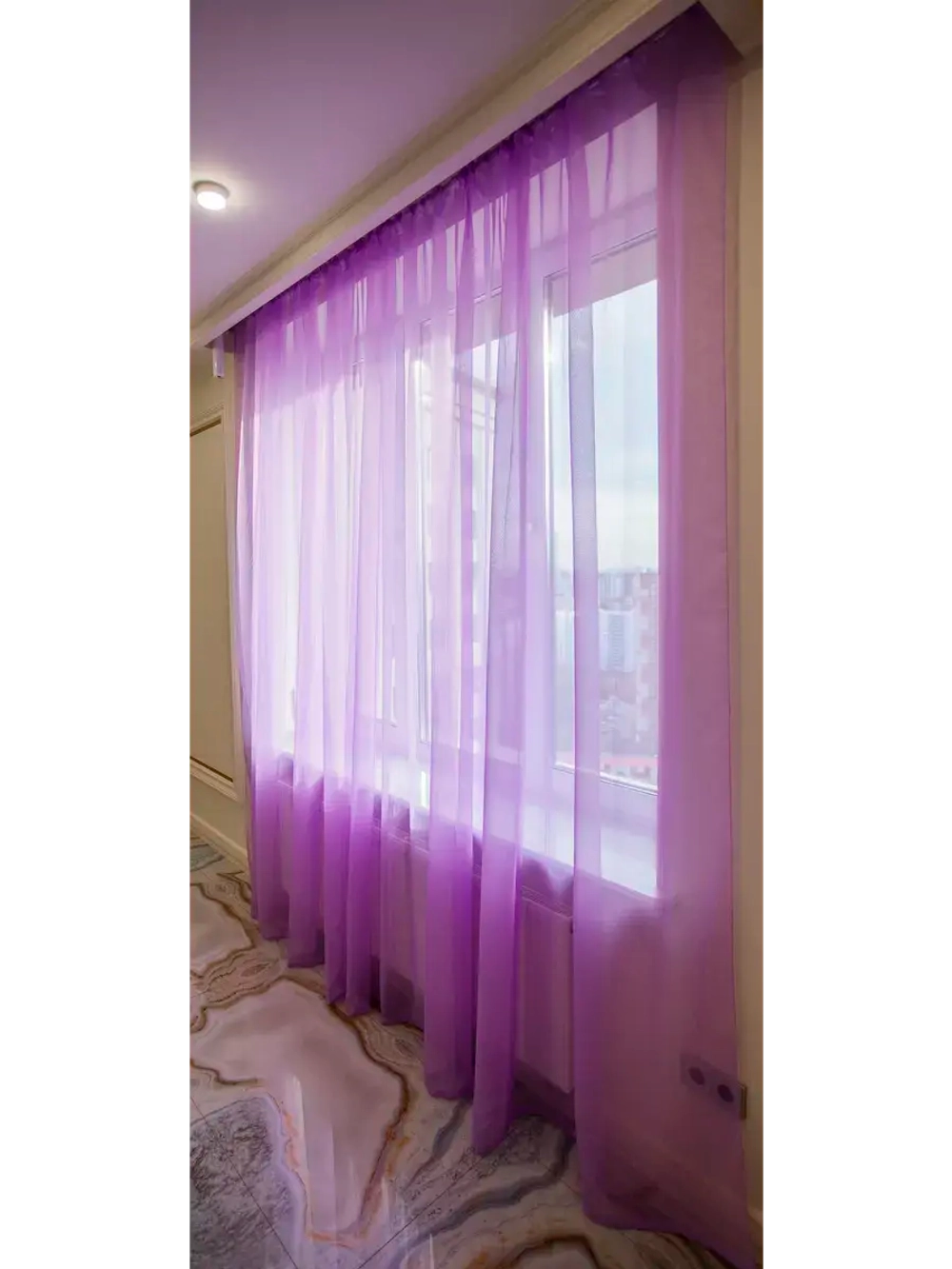 Тюль вуаль 250х400 см