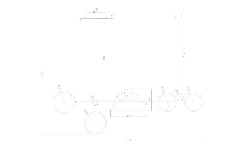 Люстра на штанге Arte Lamp