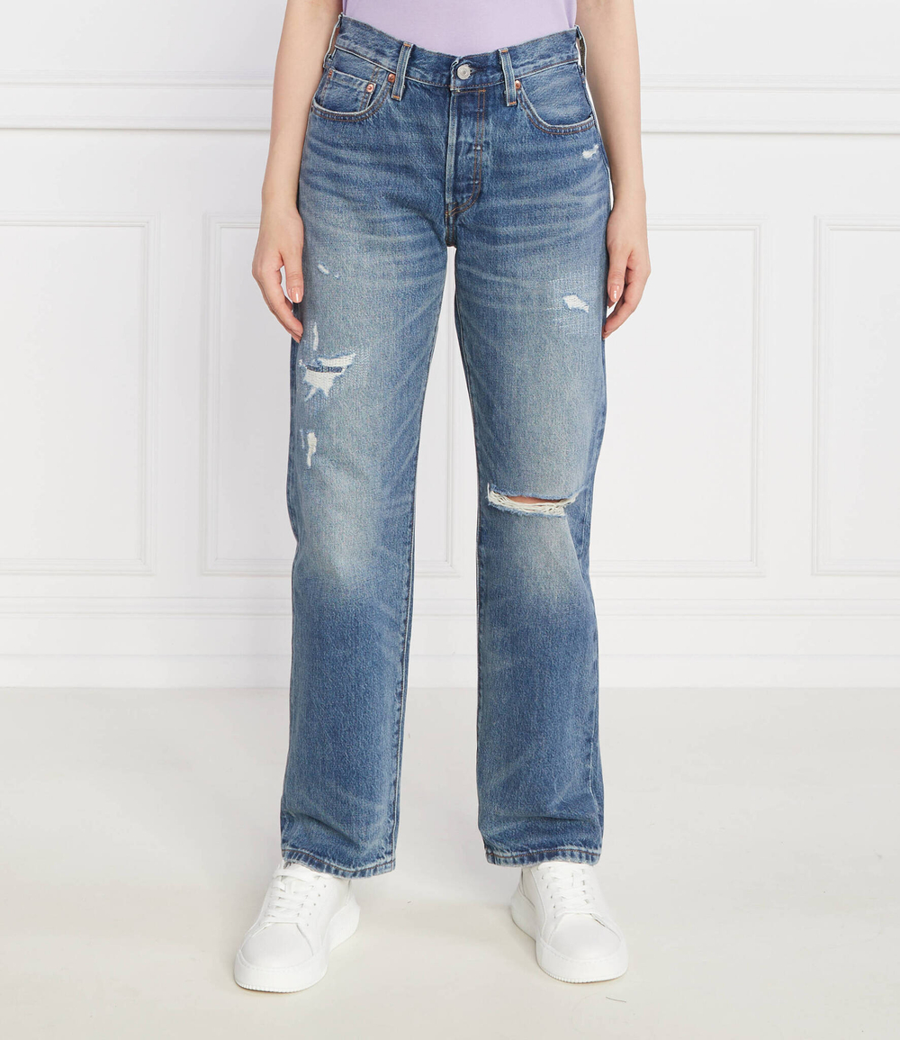 Джинсы 90S TWISTED SISTER Levi's - голубой(A1959-0025)