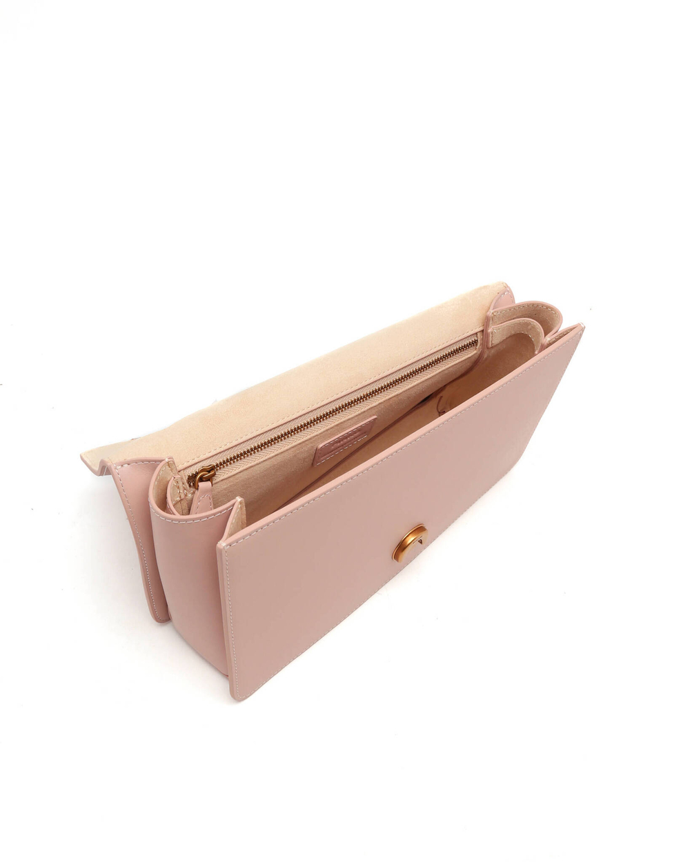 кожаная сумка-мессенджер love one classic Pinko - пудро-розовый(100072 A0F1)